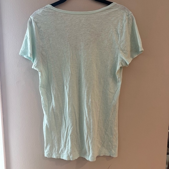J. Crew Mint Green Fitted Short Sleeve T-Shirt Size M - Picture 5 of 5